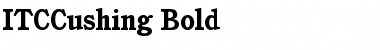 Download ITCCushing Bold Font Title Preview