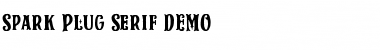 Download Spark Plug Serif DEMO Font