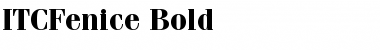 Download ITCFenice Bold Font Title Preview