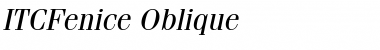 Download ITCFenice RomanItalic Font Title Preview