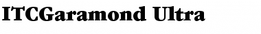 Download ITCGaramond-Ultra Ultra Font Title Preview