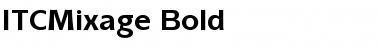 Download ITCMixage Bold Font Title Preview