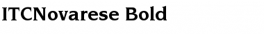 Download ITCNovarese Bold Font Title Preview