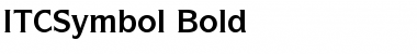 Download ITCSymbol Bold Font Title Preview