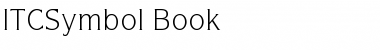 Download ITCSymbol-Book Book Font Title Preview