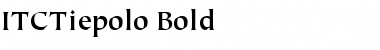 Download ITCTiepolo Bold Font Title Preview
