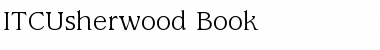 Download ITCUsherwood-Book Book Font Title Preview