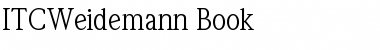 Download ITCWeidemann-Book Book Font Title Preview