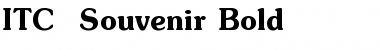 Download ITC_ Souvenir Bold Font Title Preview