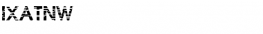 Download IxatNW Regular Font Title Preview