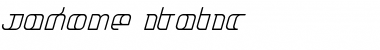 Download Jakone Italic Font Title Preview