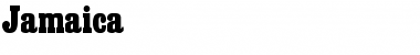 Download Jamaica Normal Font Title Preview