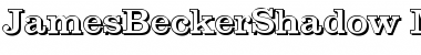 Download JamesBeckerShadow-Medium Font