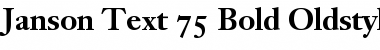 Download JansonText RomanSC Bold Font Title Preview