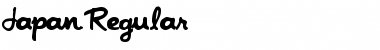 Download Japan Regular Font Title Preview