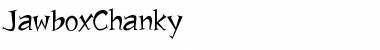 Download Jawbox Regular Font Title Preview