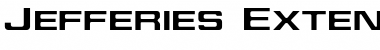 Download Jefferies Extended Font Title Preview
