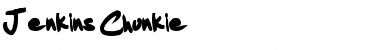Download Jenkins Chunkie Font Title Preview