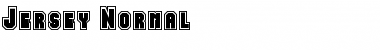 Download Jersey Normal Font Title Preview