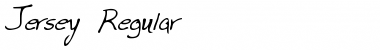 Download Jersey Regular Font Title Preview