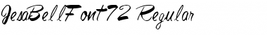 Download JesaBellFont72 Regular Font Title Preview
