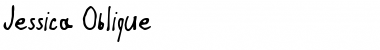 Download Jessica Oblique Font Title Preview