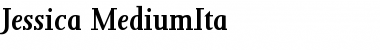 Download Jessica-MediumIta Regular Font Title Preview
