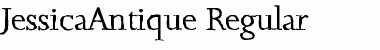 Download JessicaAntique Regular Font Title Preview