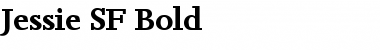 Download Jessie SF Bold Font Title Preview