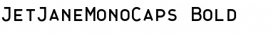 Download JetJaneMonoCaps Bold Font Title Preview