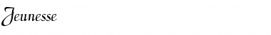 Download Jeunesse Regular Font Title Preview