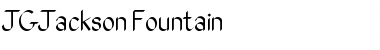 Download JGJackson Fountain Regular Font Title Preview