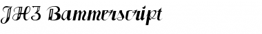 Download JH3 Bammerscript Regular Font Title Preview