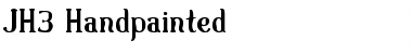 Download JH3 Handpainted Regular Font Title Preview