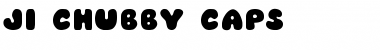 Download JI Chubby Caps JI Chubby Caps Font Title Preview