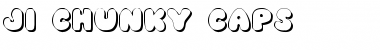 Download JI Chunky Caps Regular Font Title Preview