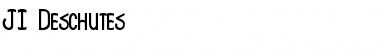 Download JI Deschutes JI Deschutes Font Title Preview