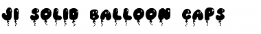 Download JI Solid Balloon Caps JI Solid Balloon Caps Font Title Preview
