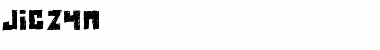 Download Jiczyn Regular Font Title Preview