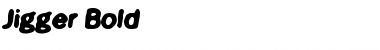 Download Jigger Bold Font Title Preview