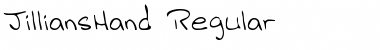 Download JilliansHand Regular Font Title Preview