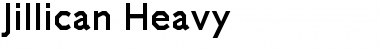 Download Jillican Heavy Regular Font Title Preview