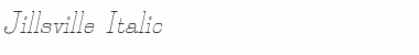 Download Jillsville Italic Font Title Preview