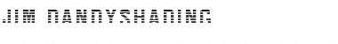 Download Jim DandyShading Regular Font Title Preview