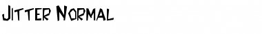 Download Jitter Normal Font Title Preview