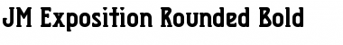 Download JM Exposition Rounded Bold Regular Font Title Preview