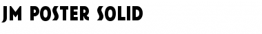 Download JM Poster Solid Regular Font Title Preview