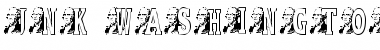 Download JNK WASHINGTON Regular Font Title Preview