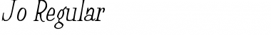 Download Jo Regular Font Title Preview