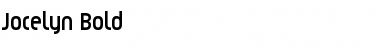 Download Jocelyn Bold Font Title Preview